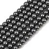 Synthetic Non-magnetic Hematite Beads Strands GG-CBAB93D-B01-3mm-1