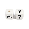 Glazed Porcelain Beads PORC-R003-07-07-2