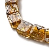Handmade Gold Foil and Silver Foil Lampwork Beads FOIL-C001-01C-05-3