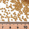 Goldenrod Round 11/0 Grade A Transparent Glass Seed Beads X-SEED-Q007-F31-3