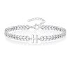 Letter 304 Stainless Steel Link Bracelets FS-WG7830E-32-1