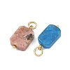 Natural Mixed Gemstone Pendants PALLOY-JF06064-2