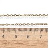 Ion Plating(IP) 304 Stainless Steel Cable Chain Necklaces NJEW-E026-04G-B-3