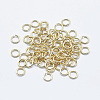 Brass Open Jump Rings KK-G331-08-3x0.5-NF-1