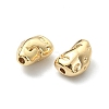 Rack Plating Brass Spacer Beads KK-B072-44G-3