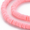 Handmade Polymer Clay Bead Strands CLAY-T002-6mm-59-3