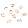 304 Stainless Steel Cabochon Settings STAS-Y001-12D-RG-1