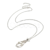 304 Stainless Steel Macrame Pouch Empty Stone Holder for Pendant Necklaces Making NJEW-JN04382-1