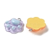 Cartoon Translucent Resin Pendants X-RESI-D071-01-3