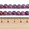Natural Gemstone Ruby Round Beads Strands G-O017-7mm-06-01-4