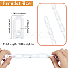 1Pc PVC Plastic Cable Chains FIND-SP0020-65B-2