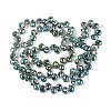Transparent Glass Beads Strands GLAA-T006-14A-2