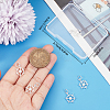 5Pcs 925 Sterling Silver Pendants STER-BBC0002-22-3