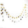Hanging Paper Star AJEW-PH0017-15-5