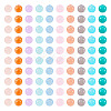 200Pcs 10 Colors Glass Beads GLAA-TA0001-29-3