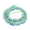 Frosted Natural Aventurine Beads Strands G-L552C-01-3