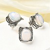 Opalite Adjustable Rings RJEW-I108-02AS-05-1