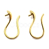 316 Surgical Stainless Steel Earring Hooks X-STAS-G310-02G-1