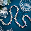 1 Yard(91.4cm) Iron Glass Rhinestone Strass Chains FIND-GF0002-38A-4