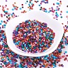 12/0 Baking Paint Glass Seed Beads SEED-S001-KM-1