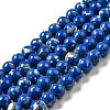 Synthetic Turquoise and Sea Shell Assembled Beads Strands G-D482-01A-03-2