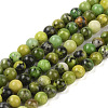 Natural Serpentine Beads Strands G-G829-06-4mm-1