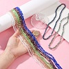 2 Strands Electroplate Glass Beads Strands EGLA-YW0001-85A-4