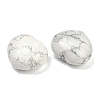 Heart Natural Howlite Palm Stone G-C186-03D-3