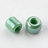 DIY Craft Beads 12/0 Opaque Colors Lustered Round Glass Seed Beads X-SEED-A012-2mm-127-2