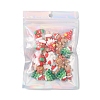 24Pcs 6 Styles Christmas Opaque Resin Pendants RESI-FS0001-44-2