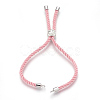 Cotton Cord Bracelet Making KK-F758-03D-P-1