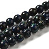 Natural Azurite Beads Strands G-H298-A01-03-1