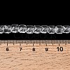 Transparent Glass Beads Strands X-GLAA-L050-A18-4