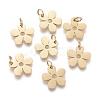 Ion Plating(IP) 316 Surgical Stainless Steel Charms STAS-H100-18G-2
