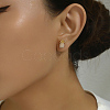 Elegant Pineapple Brass Stud Earrings DF3598-1