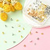 142Pcs 8 Style Brass & Silicone Earring Nuts KK-YW0001-44-5