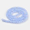 Electroplate Glass Beads Strands EGLA-A034-J8mm-L03-2