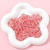 50G Frosted Glass Beads FGLA-YW0001-03J-1
