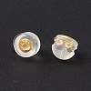 Rack Plating Brass Ear Nuts FIND-G036-04G-3