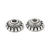 Tibetan Style Alloy Bead Caps X-LF1235Y-NF-2