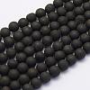 Electroplate Natural Druzy Agate Beads Strands G-G708-10mm-09-1