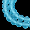 Transparent Glass Beads Strands EGLA-A034-T2mm-MD08-5