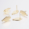 304 Stainless Steel Stud Earring Findings STAS-H436-19-1