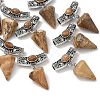 Natural Picture Jasper Pendants AL-CBA612E-11AS-1