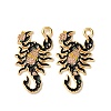 Alloy Enamel Pendants FIND-H051-08G-1