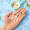 45Pcs 3 Style 4-Holes Shell Buttons BUTT-TA0001-27-6