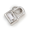 Brass Micro Pave Cubic Zirconia Pendants KK-A269-44P-2