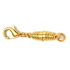 Brass Magnetic Clasps Converter KK-O134-03G-1