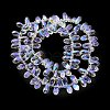 Electroplate Glass Beads Strands EGLA-B006-01A-FR03-2