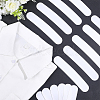 Plastic Collar Stays for Men's Dress Shirts AJEW-HY0003-21A-4